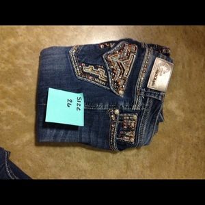 Grace in L.A. blue jeans